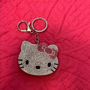 Hello Kitty Rhinestone Keychain